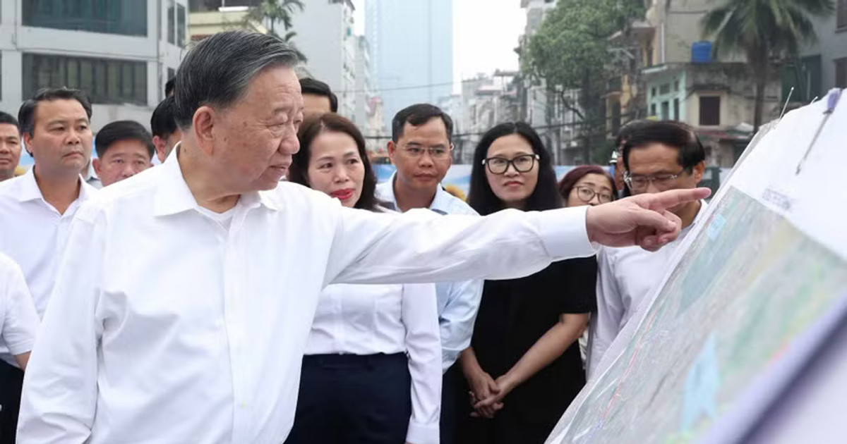 Tổng Bí thư kiểm tra vành đai 2,5 Hà Nội: tín hiệu tăng tốc cho hạ tầng giao thông