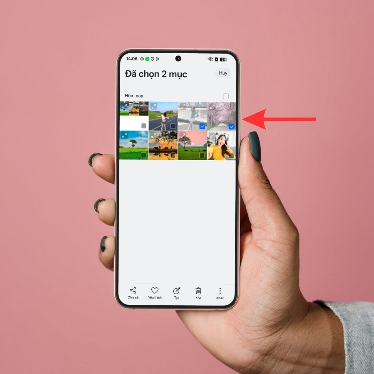Cứu ảnh lỗi bố cục với AI trên iOS, Android và OPPO A7 Pro