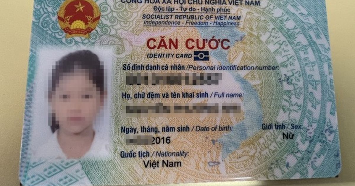 Cấp lại căn cước miễn phí qua ứng dụng VNeID