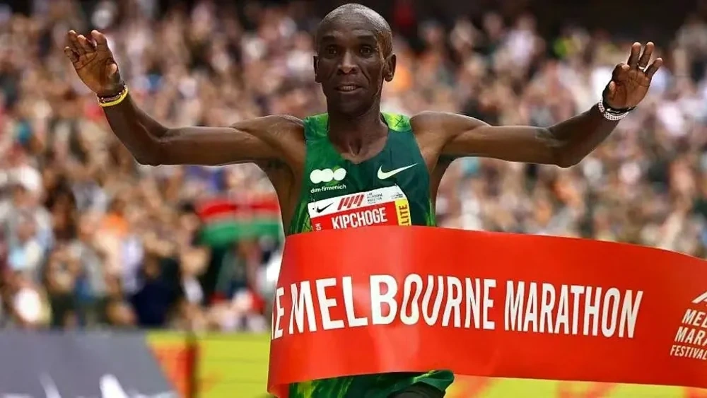 Kipchoge và kỷ lục Melbourne Marathon: Tuổi 41 không phải giới hạn