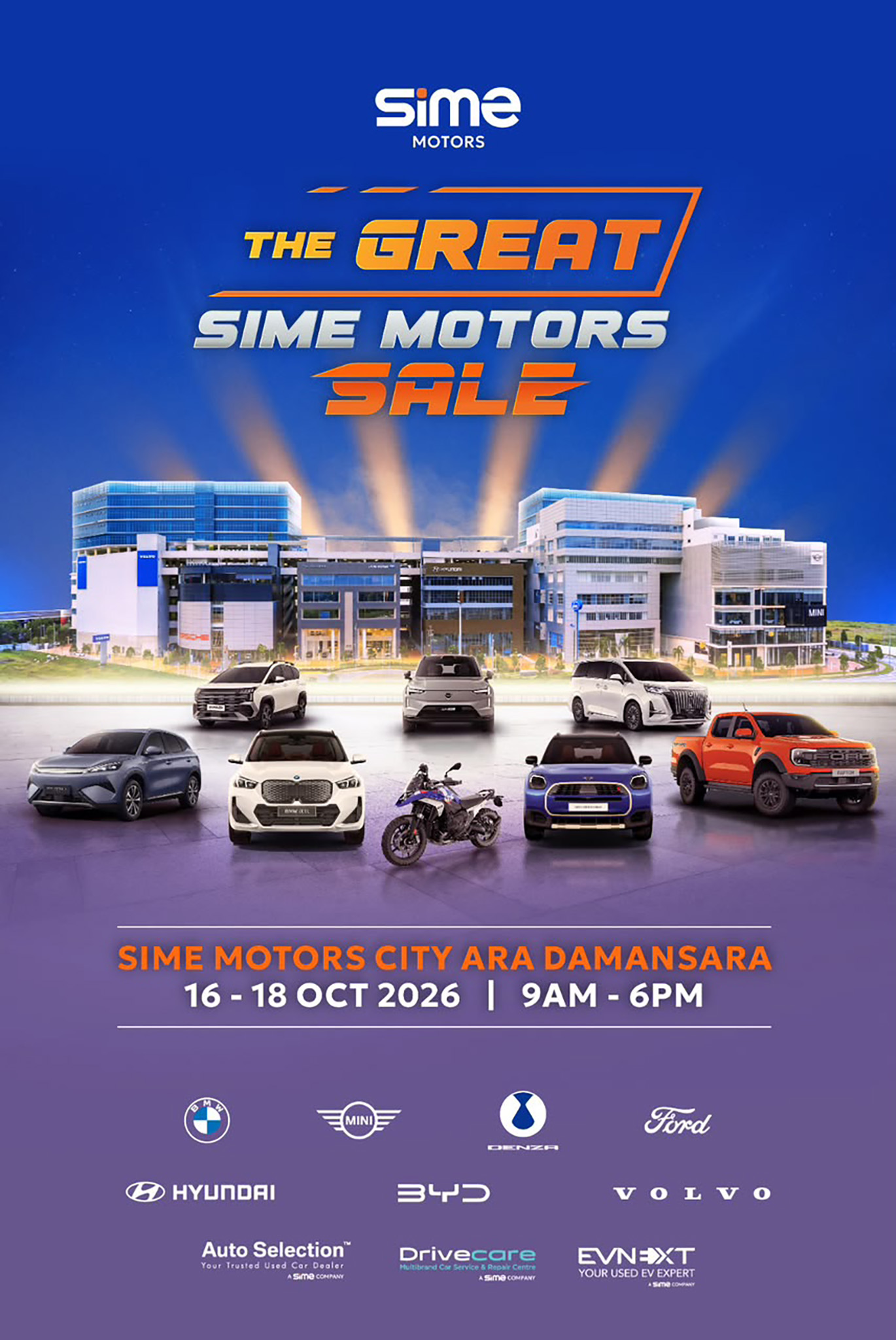 Sime Motors Jualan HEBAT Oktober: Rebat Besar & Kadar Pembiayaan Rendah