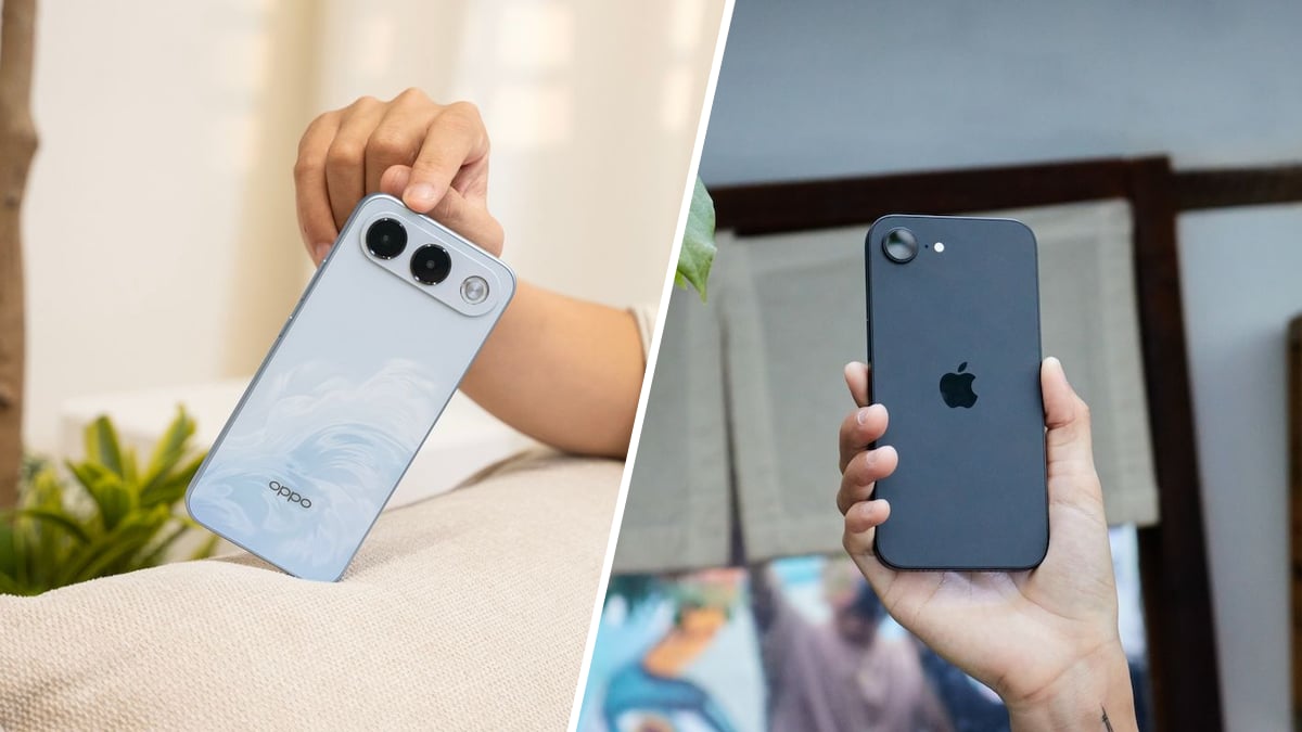 OPPO A7 Pro đối đầu iPhone 16e: chọn pin hay chọn hiệu năng?