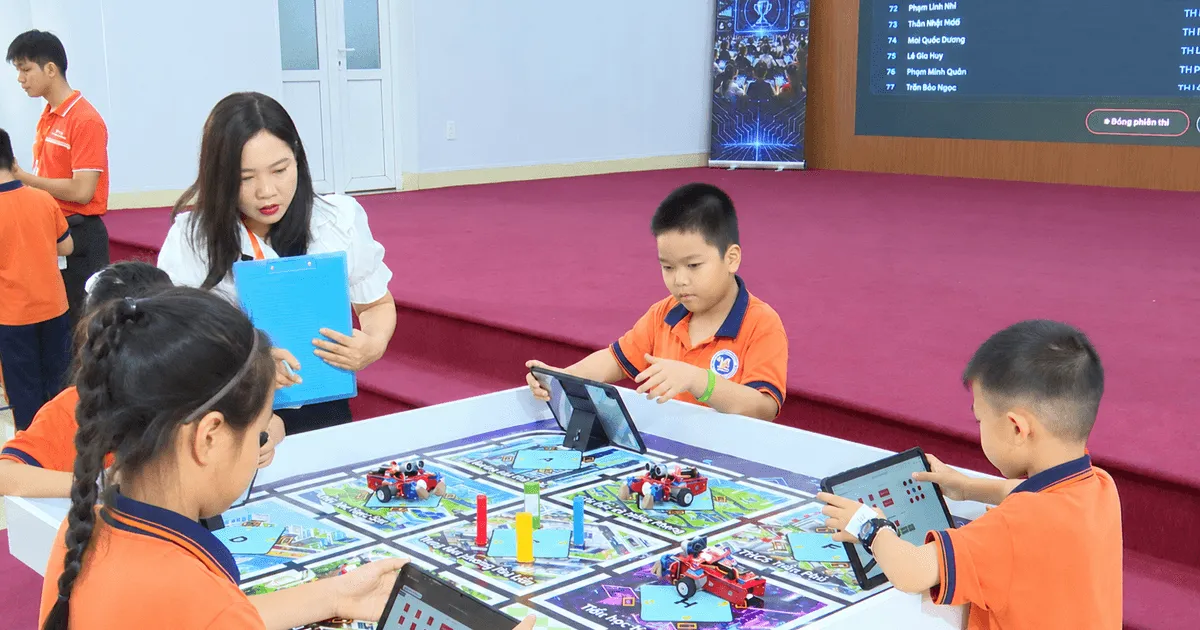 Ngày hội STEM: 600 học sinh bước vào thế giới số và AI
