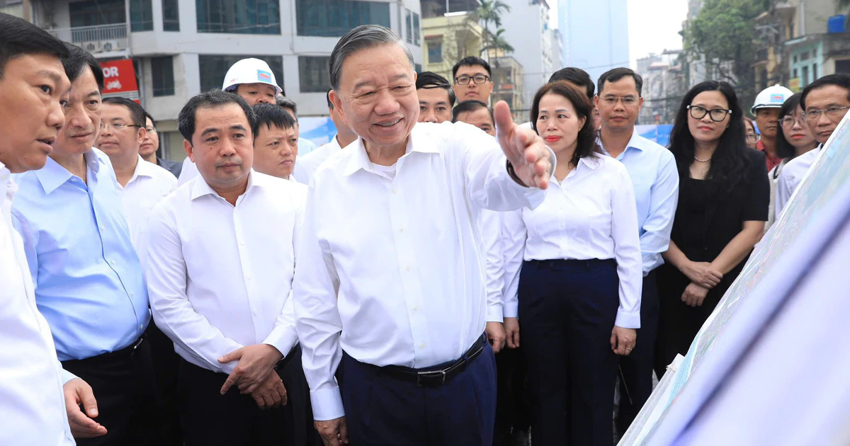Tổng Bí thư kiểm tra Vành đai 2,5 Hà Nội: Thông điệp thúc tốc hạ tầng Thủ đô