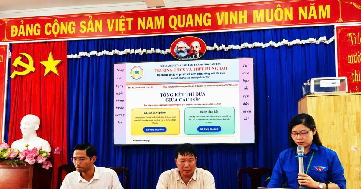 Công nghệ số ở trường học vùng quê: Bước tiến dài nhưng không dễ