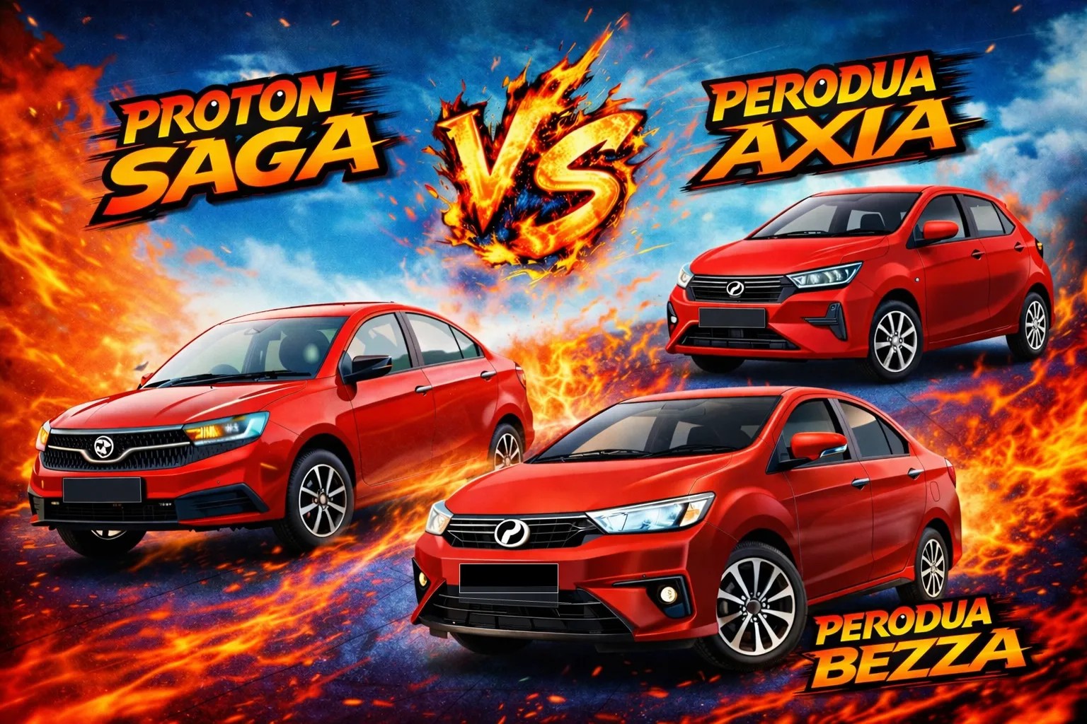 Proton Saga Rebut Mahkota: Sedan & SUV Kompak Paling Laris