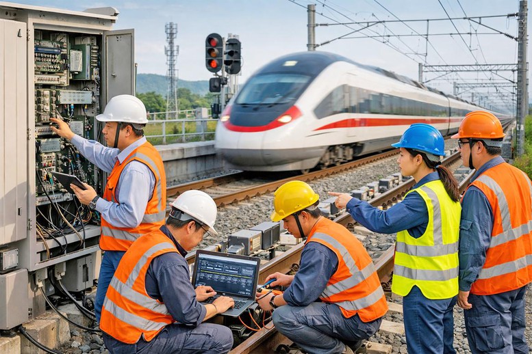 Việt Nam tự chủ công nghệ đường sắt cao tốc Bắc Nam