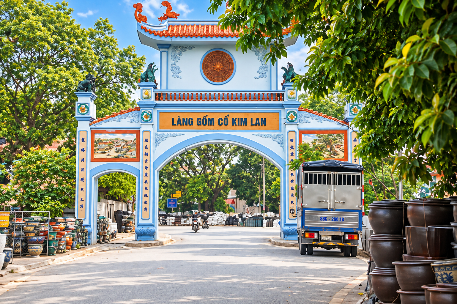 Làng gốm Kim Lan: bảo tồn di sản gốm gắn với du lịch ven sông Hồng