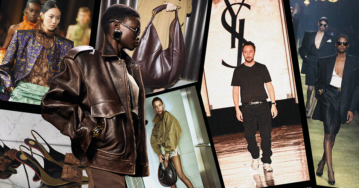 Một thập kỷ định hình Saint Laurent của Anthony Vaccarello