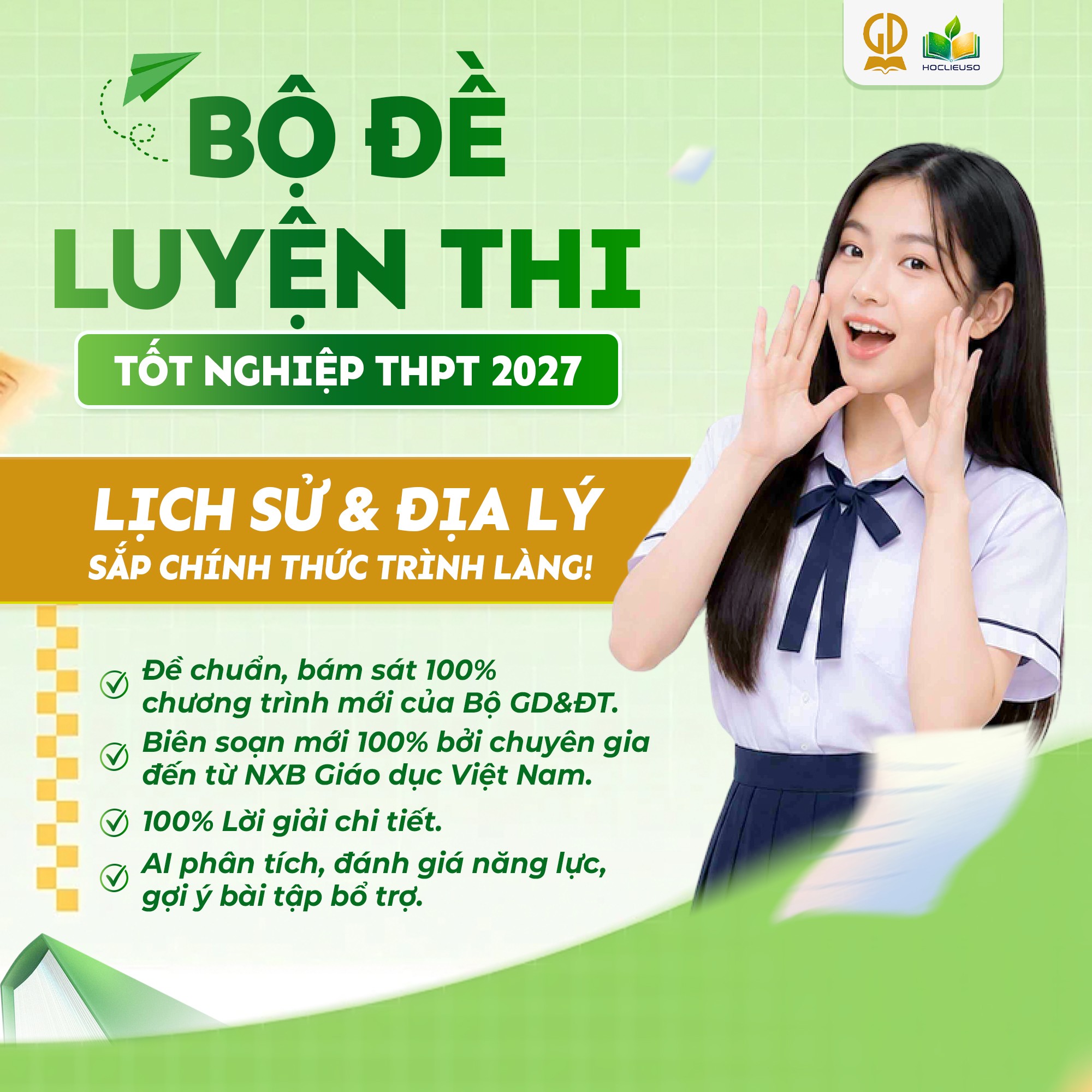 Nền tảng Học Liệu Số và bộ đề luyện thi THPT Lịch sử – Địa lí: học sinh cần chuẩn bị gì?