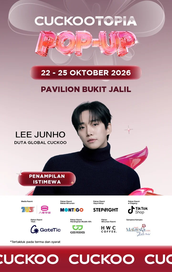 Lee Junho & CUCKOOTOPIA Pop-Up: Acara Wajib Peminat K-Drama