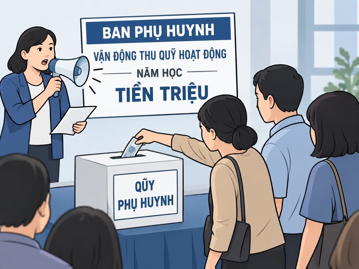 Quỹ phụ huynh bị cấm: Tiền đã thu và đường đi mới cho cha mẹ học sinh