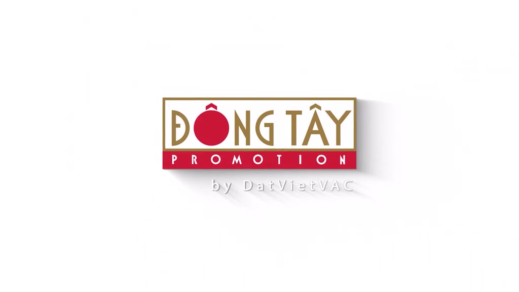 Thẻ logo Đông Tây Promotion mở đầu bản phát đầy đủ của 2 Ngày 1 Đêm trên YouTube