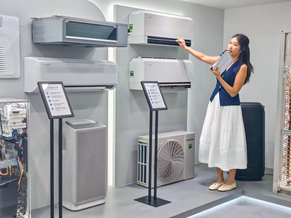 Samsung tăng tốc chiến lược AI trên thiết bị gia dụng