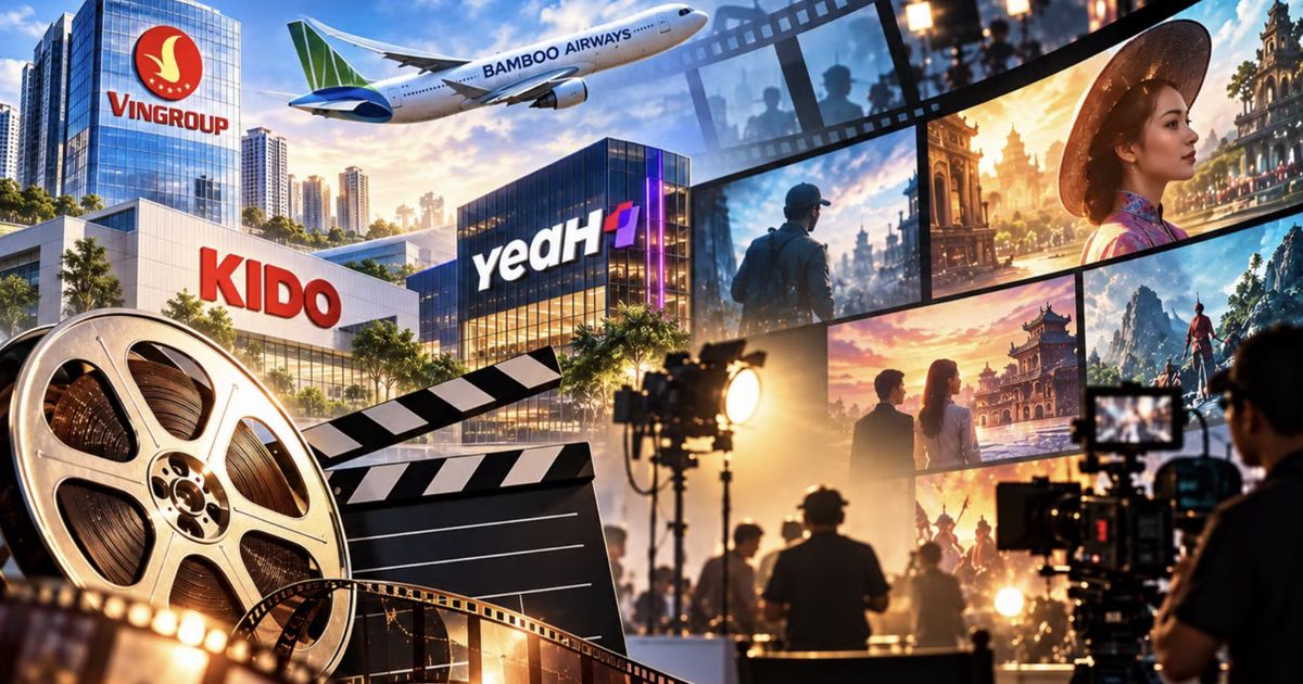 Vingroup, KIDO, Yeah1 và cuộc tái thiết điện ảnh thời AI