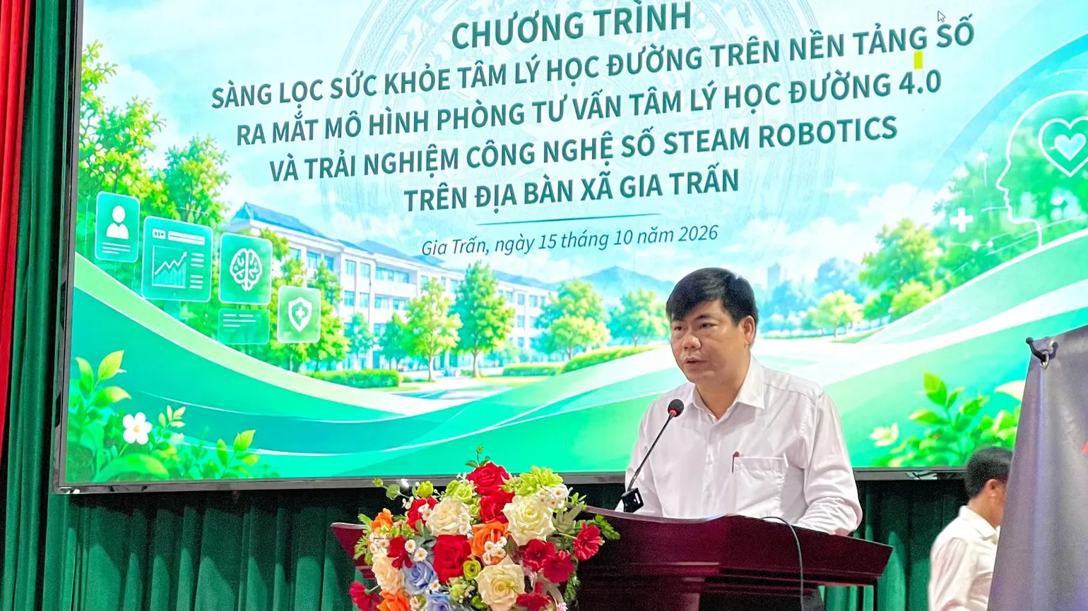 Ninh Bình số hóa sàng lọc sức khỏe tâm lý học đường
