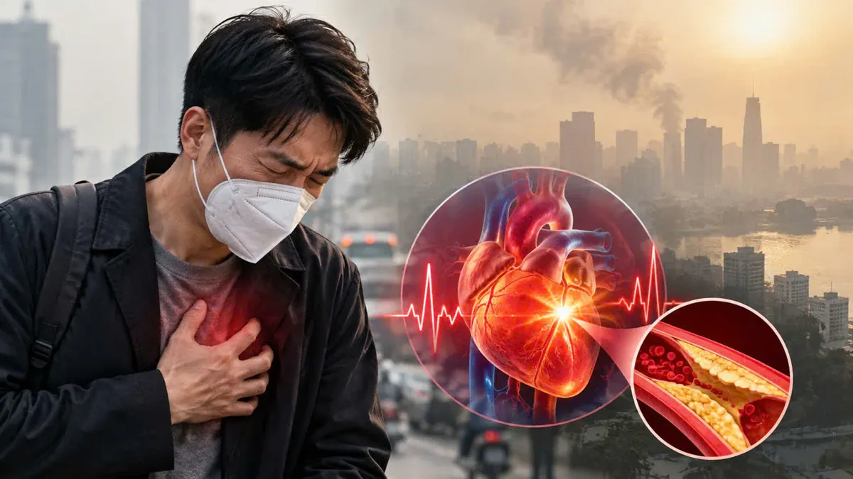 Ô nhiễm không khí làm tăng nguy cơ đau tim: Đừng xem nhẹ những giờ cao điểm