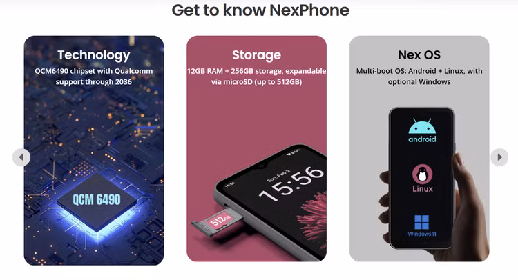 NexPhone hoãn giao hàng: Smartphone đa hệ điều hành có đang ôm đồm quá sức?