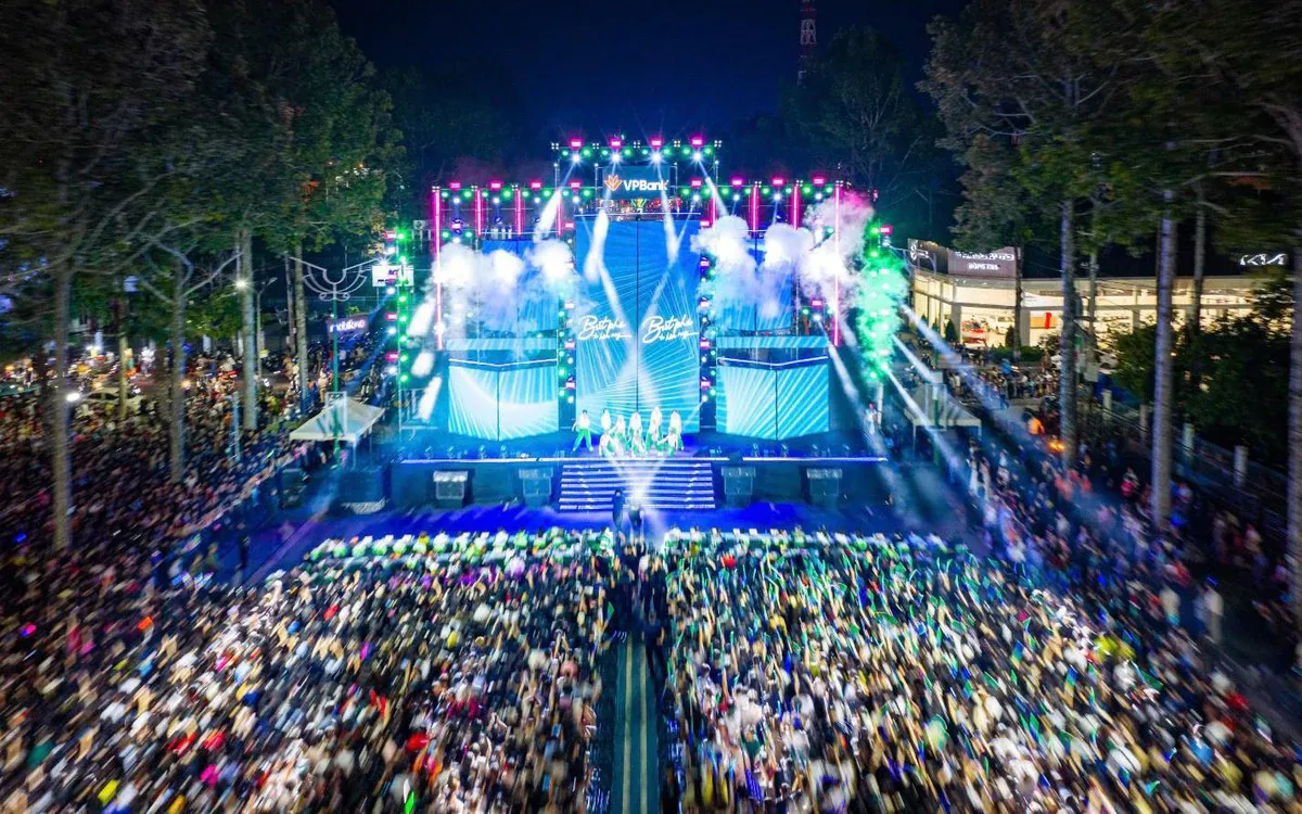 VPBank Music Night tại Cao Lãnh: concert Gen Z tiếp lửa 20.000 khán giả