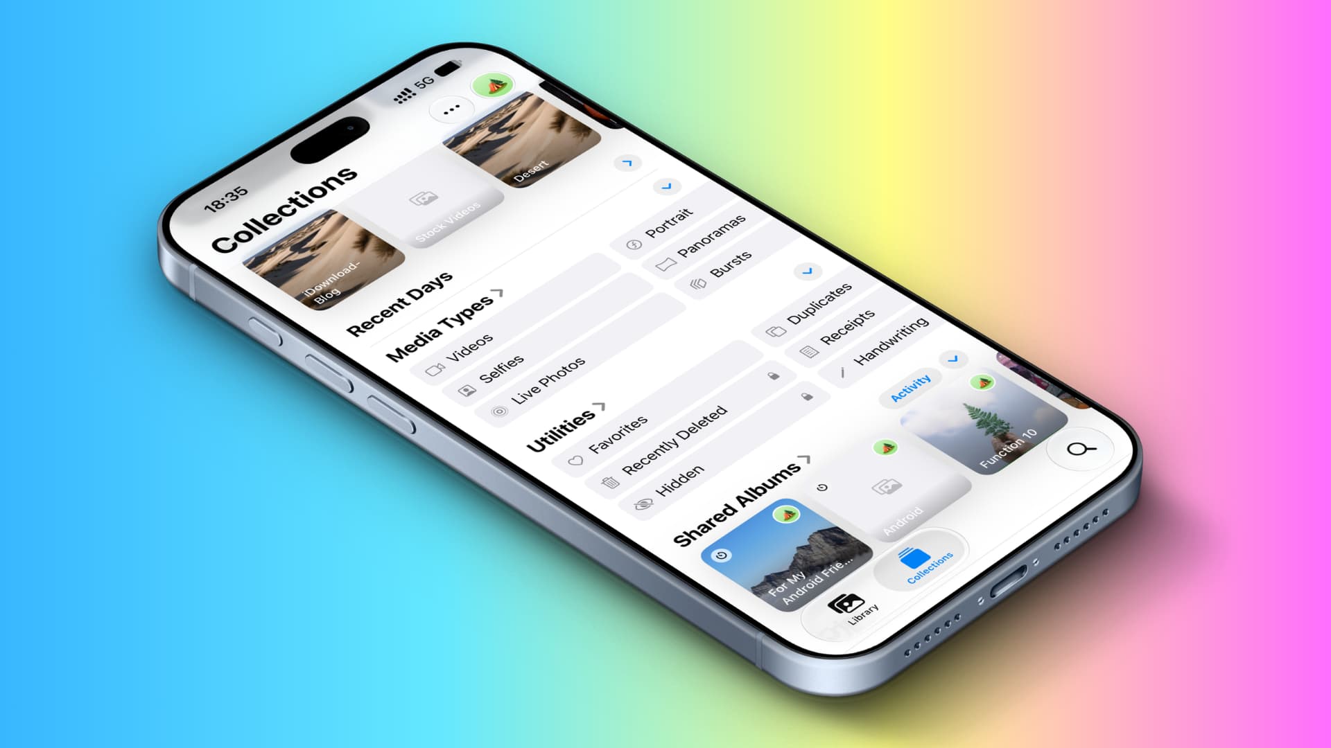 Cách tìm kiếm và sắp xếp ảnh trên iPhone nhanh với Photos