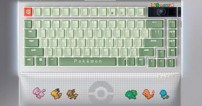 Razer Pokémon Pixel Art Gaming Gear: Hoài Niệm Có Đáng Tiền?