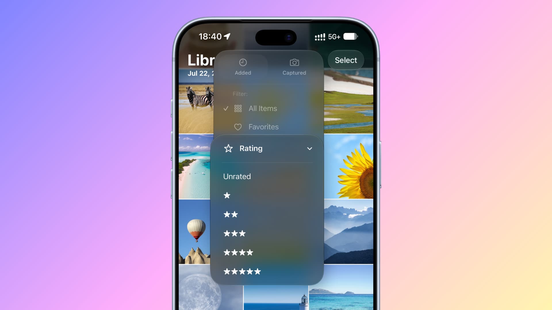 Cách tìm kiếm và sắp xếp ảnh trên iPhone nhanh với Photos