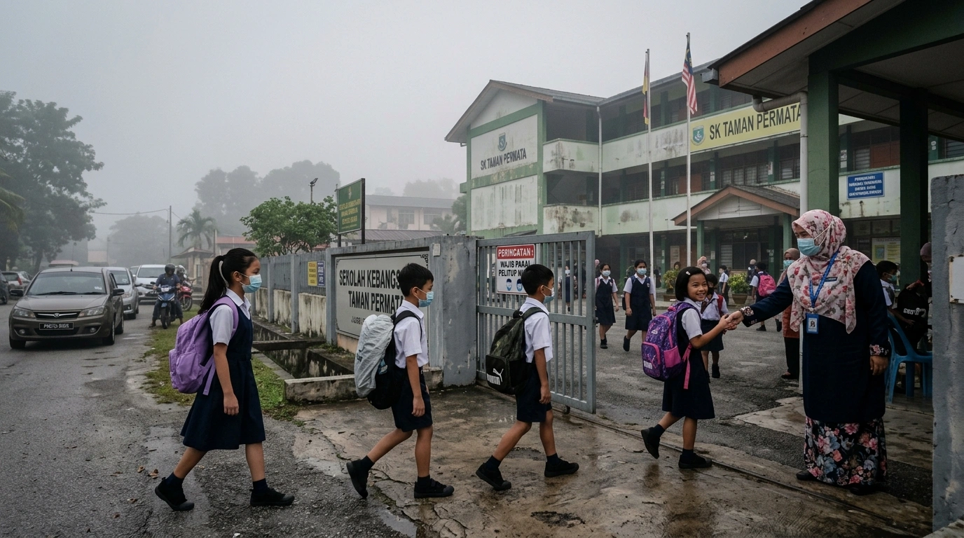 Sekolah Tetap Buka Semasa Jerebu: Apa Ibu Bapa Perlu Tahu