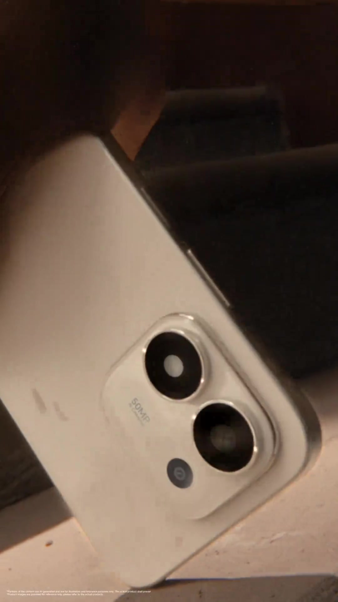 Modul kamera belakang Honor 600S dengan dua lensa dan tulisan 50MP pada badan warna cerah