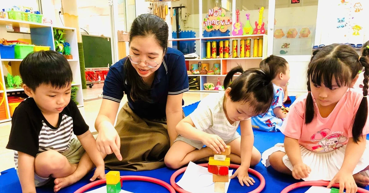 Chương trình mầm non mới: Từ học thuộc lòng sang khám phá