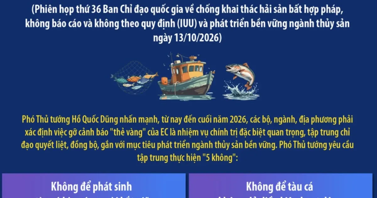 Việt Nam quyết gỡ thẻ vàng IUU: Thử thách của kỷ luật trên biển