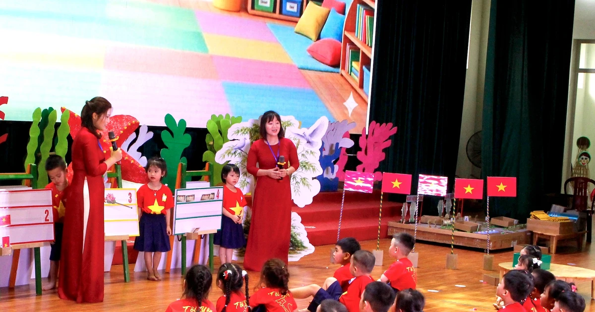 Chương trình mầm non mới: Từ học thuộc lòng sang khám phá