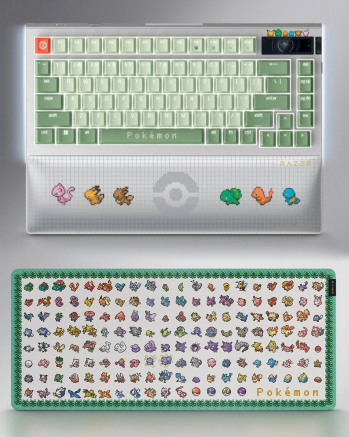 Razer Pokémon Pixel Art Gaming Gear: Hoài Niệm Có Đáng Tiền?