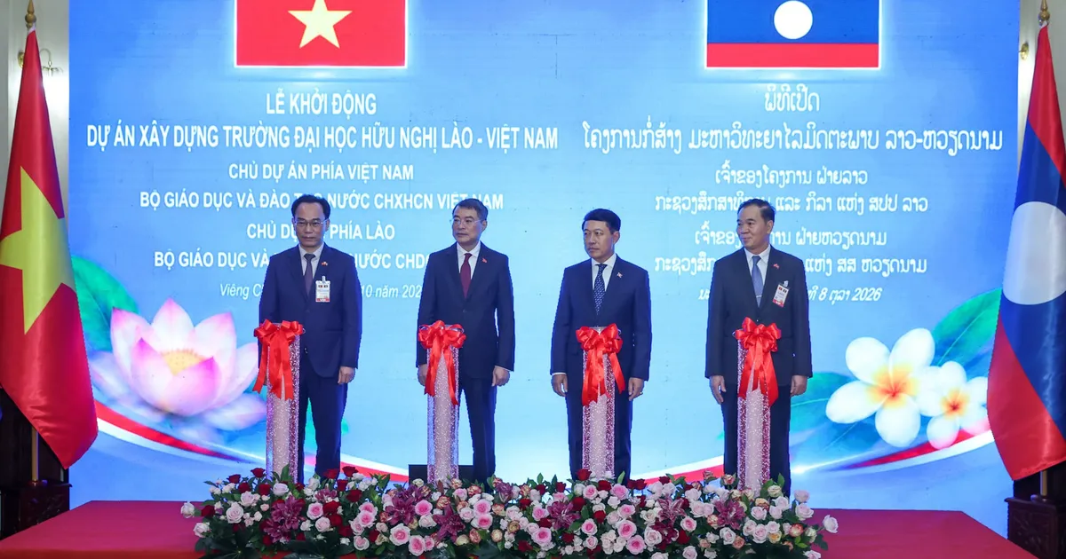 Trường Đại học Hữu nghị Lào - Việt Nam: Bước ngoặt hợp tác giáo dục khu vực