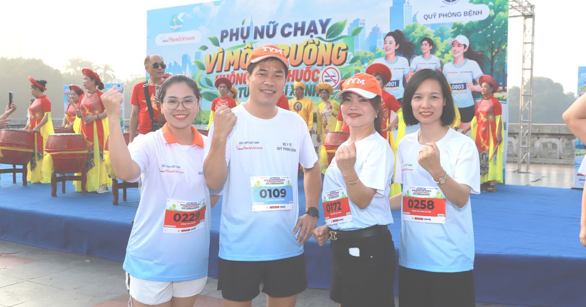 Chạy bộ phụ nữ: từ đường chạy xanh đến sứ mệnh xã hội