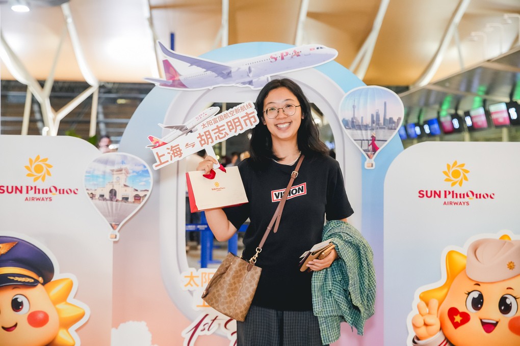 Đường bay thẳng Thượng Hải – TP.HCM: bước đi chiến lược của Sun PhuQuoc Airways