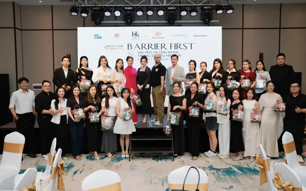 Workshop Barrier-First tại Cần Thơ: bước chuyển tư duy chăm sóc da