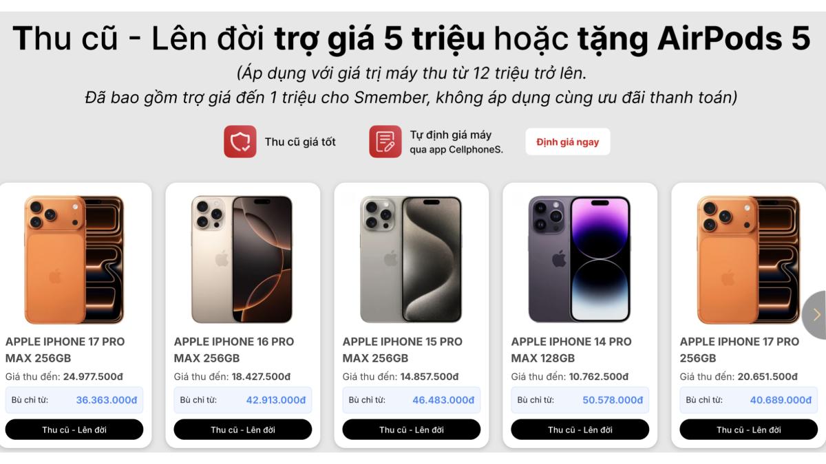 iPhone Duo thu cũ lên đời: Có đáng để xuống tiền?
