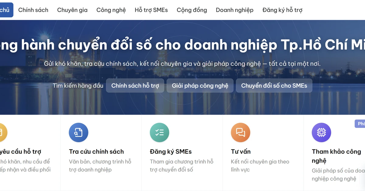 TP.HCM xây dựng hệ sinh thái công dân số với trợ lý ảo AI 24/7