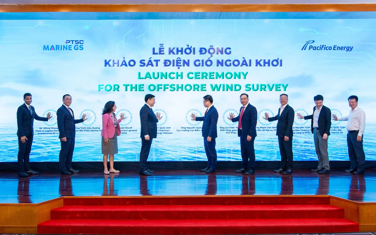 Pacifico Energy khảo sát điện gió ngoài khơi 1.800 MW: cú hích cho năng lượng tái tạo Việt Nam