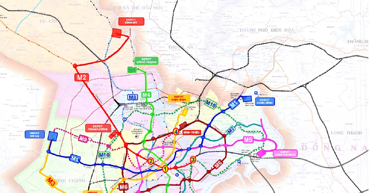 Metro số 4 TP.HCM: Thu hồi 1.855 hộ dân và bài toán bồi thường