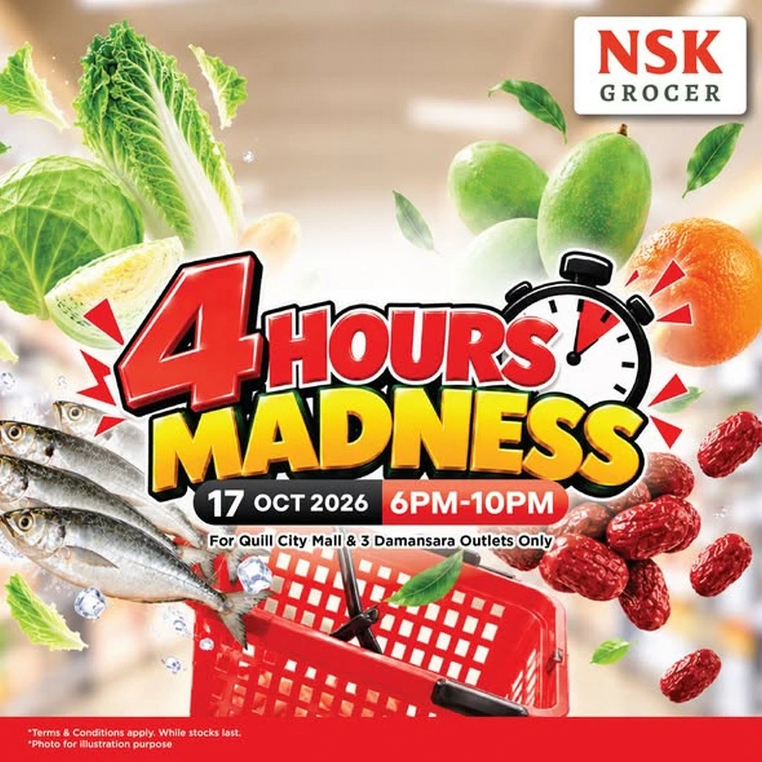 Promosi Groser Minggu Pertama Oktober: Daging, Telur & Organik
