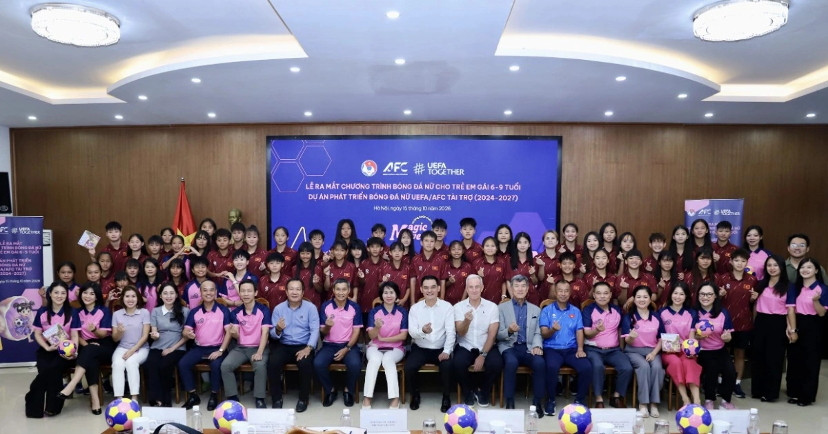 Chương trình bóng đá cho bé gái 6-9 tuổi: Cơ hội vàng để lớn lên cùng trái bóng