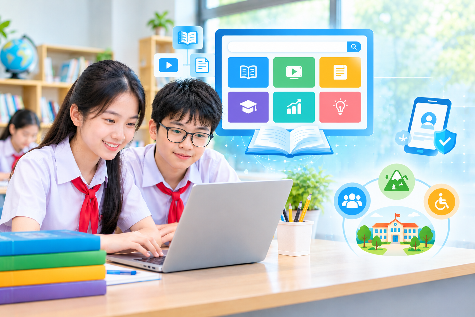Hệ thống học liệu số quốc gia miễn phí: cơ hội đổi mới học tập