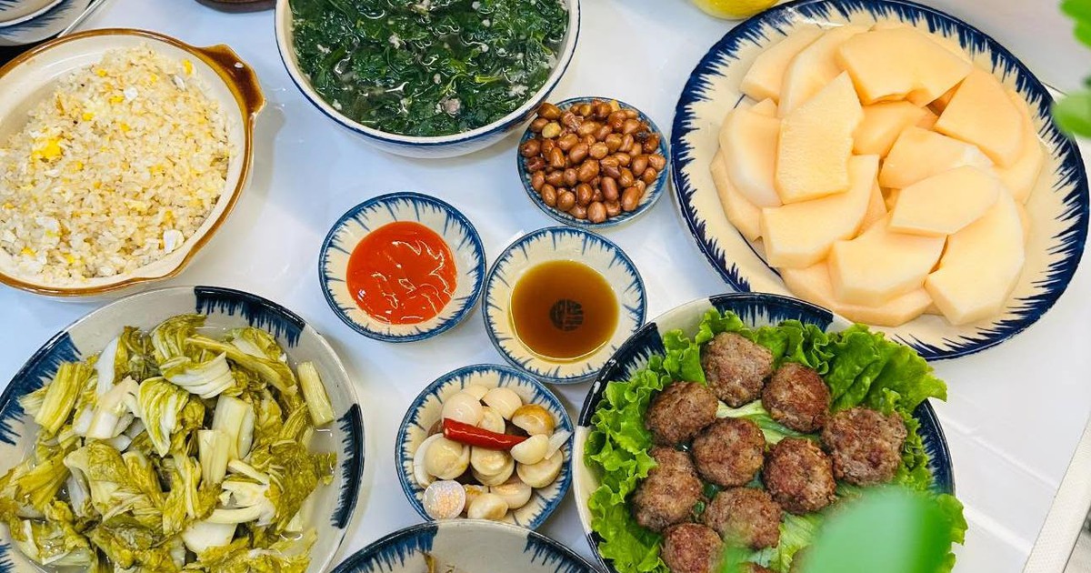 Bữa tối tiết kiệm nhưng đủ chất cho gia đình bận rộn