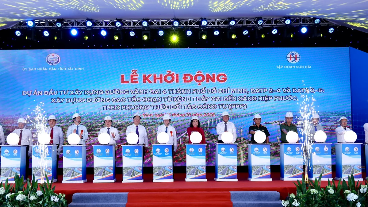 Tây Ninh khởi động hai dự án vành đai 4 TP.HCM: cú hích kết nối vùng