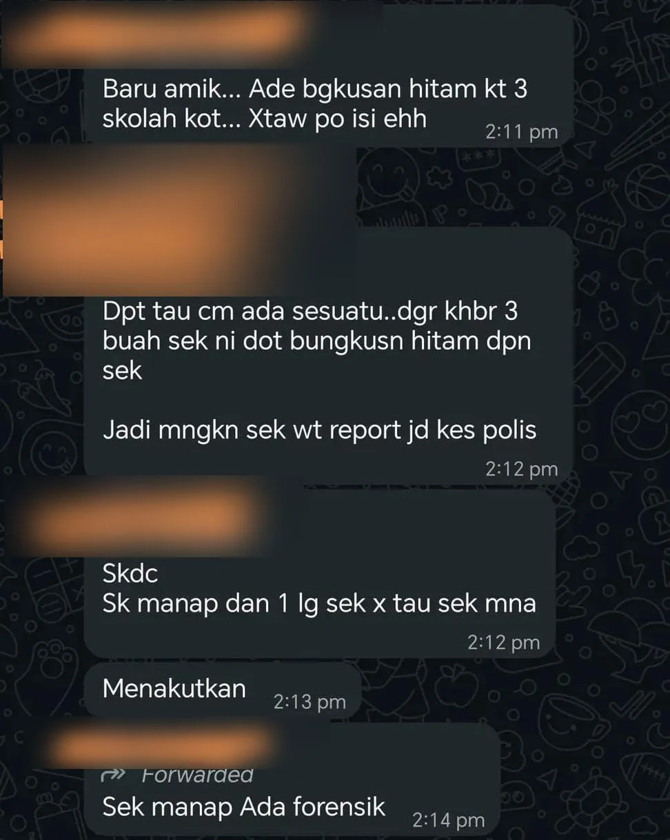 Bungkusan Misteri di Sekolah: Apa Ibu Bapa dan Guru Perlu Buat