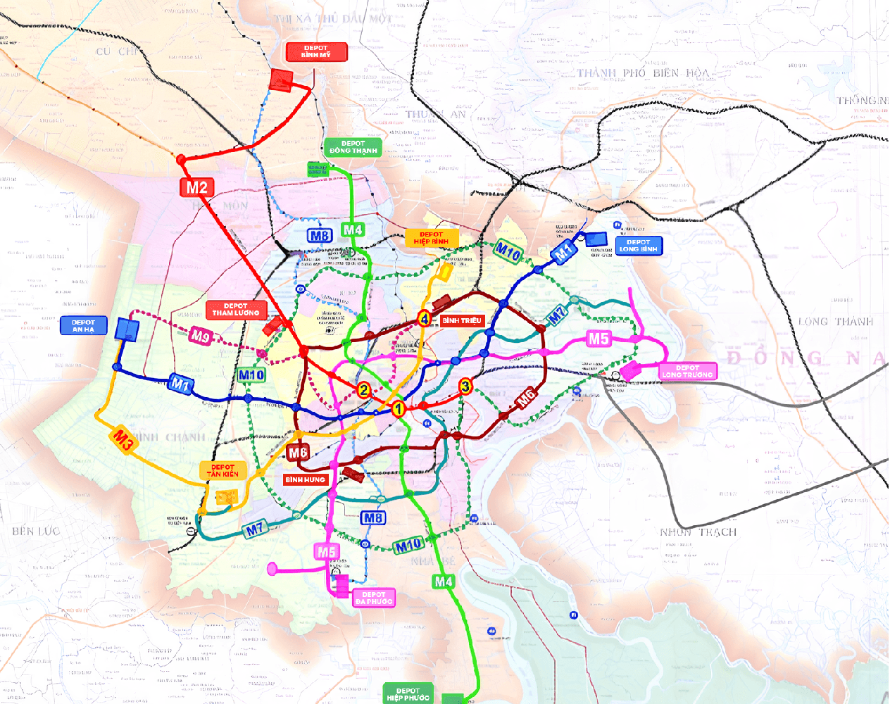 Metro số 4 TP.HCM: Thu hồi đất, cơ hội và nỗi lo của 1.855 hộ dân