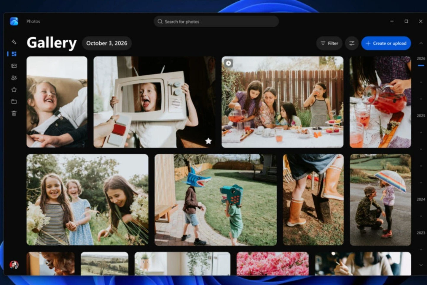 Ứng dụng Photos mới trên Windows 11: Trung tâm quản lý ảnh từ PC, OneDrive và iCloud