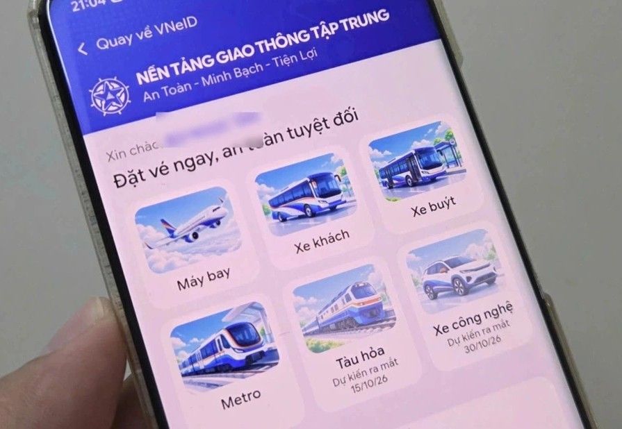 VNeID và tham vọng trở thành “siêu ứng dụng” giao thông