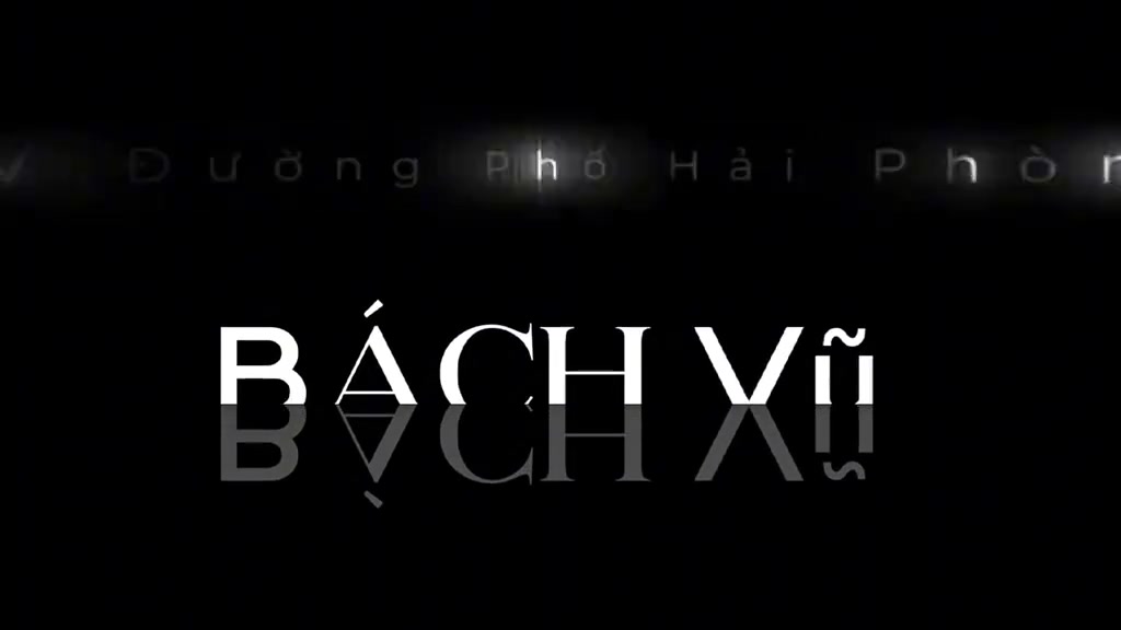 Khung chữ trắng trên nền đen ghi tên nhóm dựng MV cộng đồng Đường Phố Hải Phòng